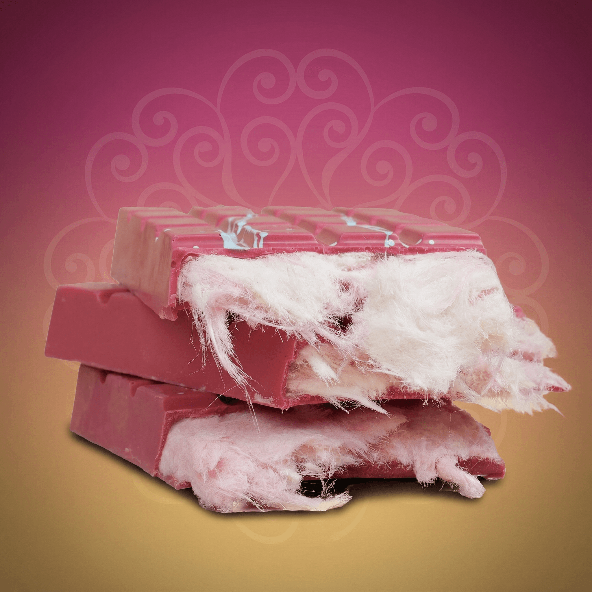 Cotton Candy White Chocolate bar