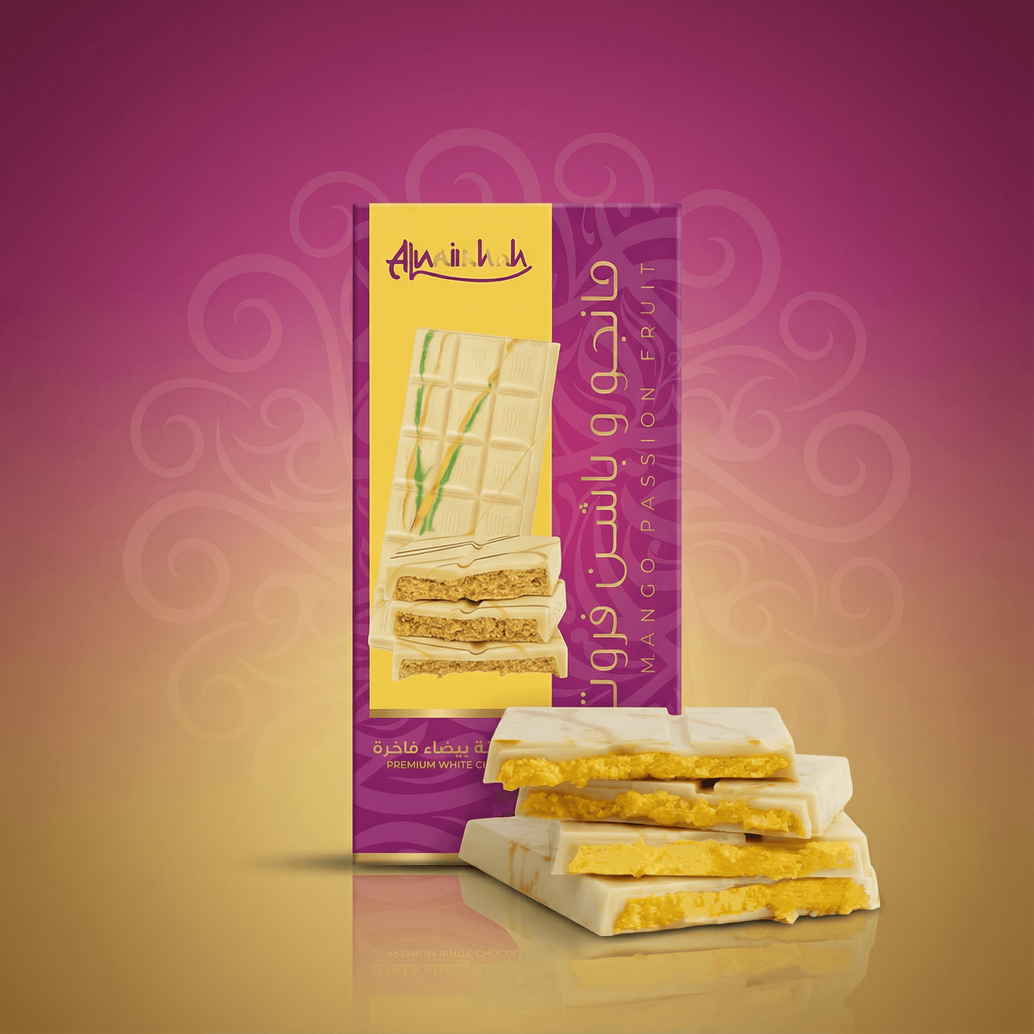 Mango Passion White Chocolate 80g - Indulge in Exotic Flavors