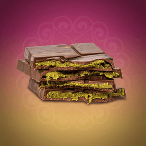 Authentic arabic chocolate bars