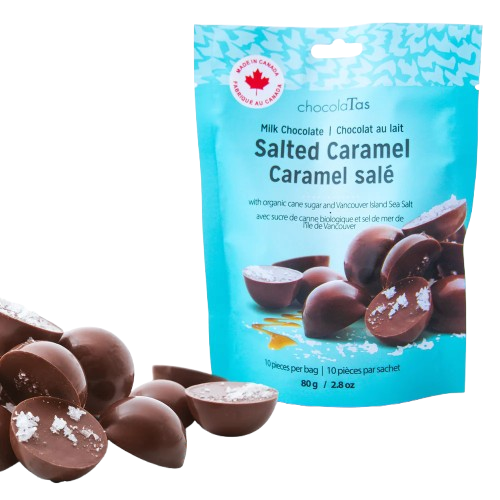 Salted Caramel in Milk Chocolate (400g) - 5 X 80g
